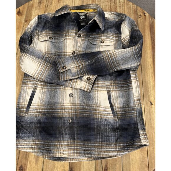Ski-Doo Women's Lifestyle Overshirt Flannel L Heavy Warm Pockets NEW - Picture 4 of 9